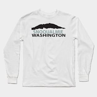 Snoqualmie, WA 2 Long Sleeve T-Shirt